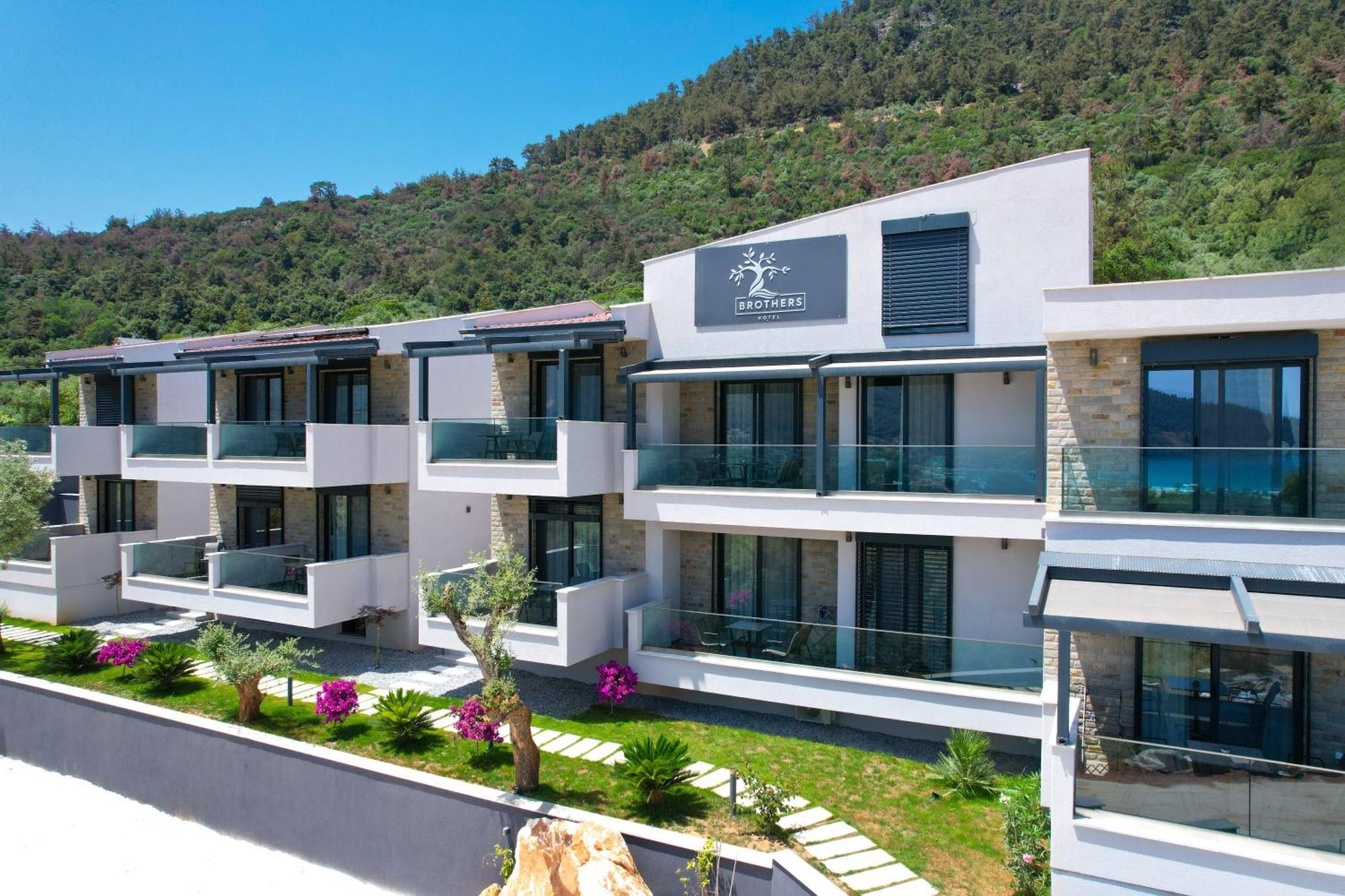 Brothers Htl Thassos Chrisi Ammoudia Exterior foto