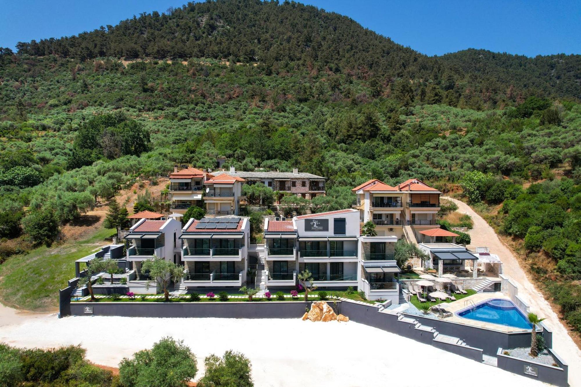 Brothers Htl Thassos Chrisi Ammoudia Exterior foto